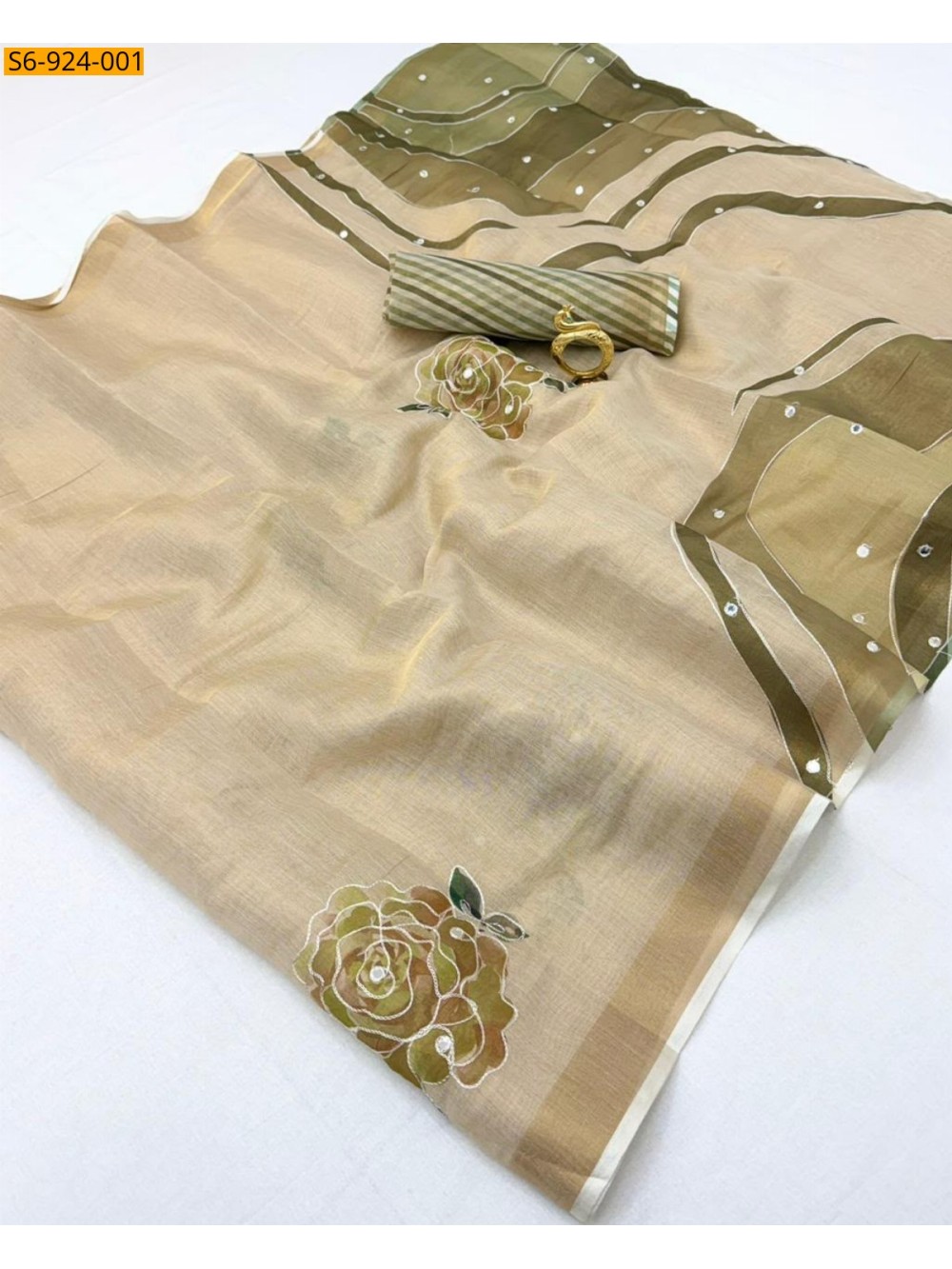 Fancy Soft Erode Zari Silk Sarees