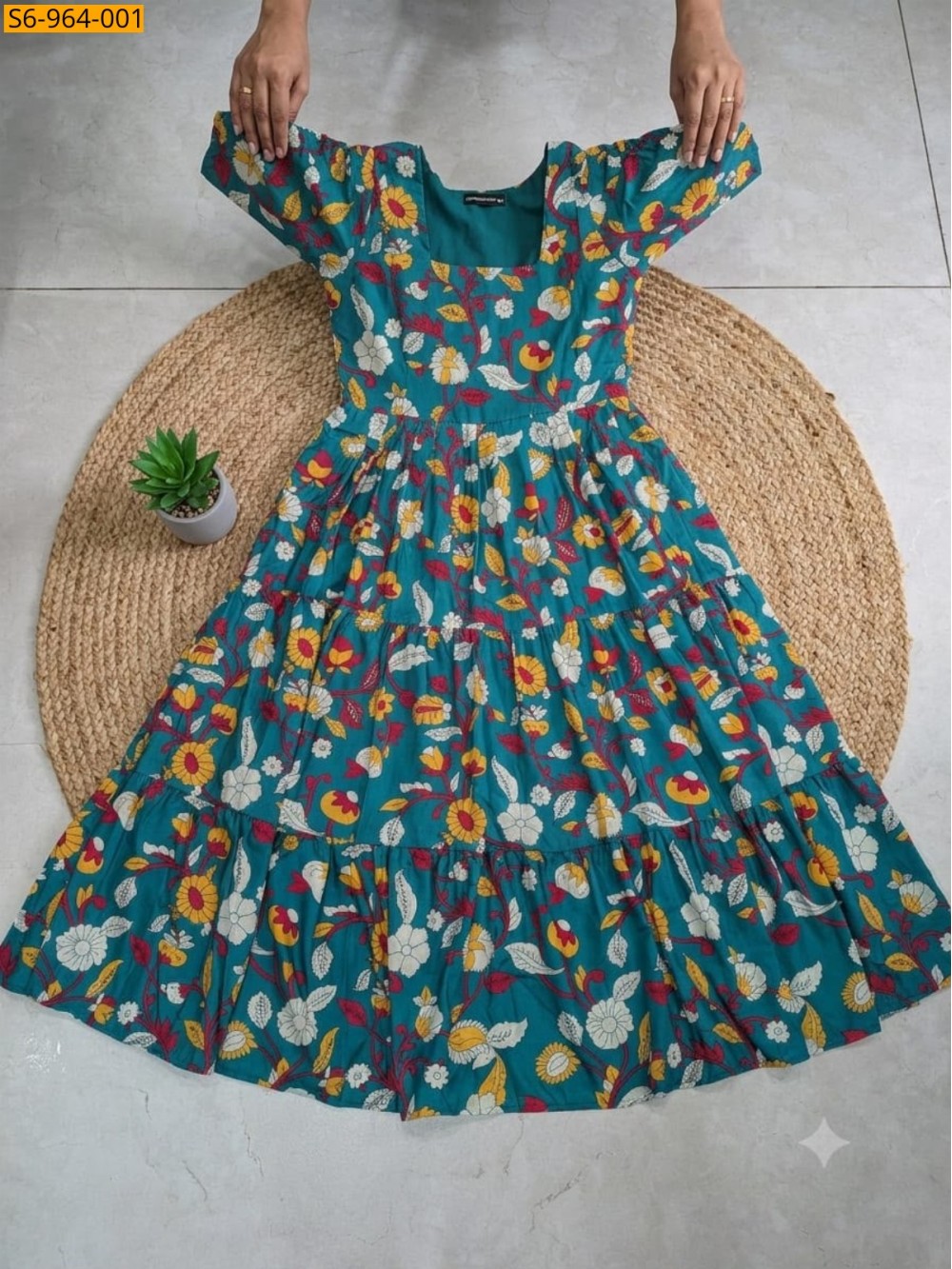 Fancy Soft mix Cotton Maxi