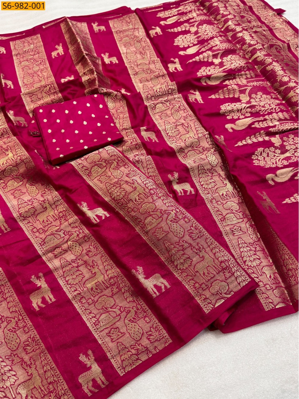 Fancy Moonga Viscose Soft Silk Saree