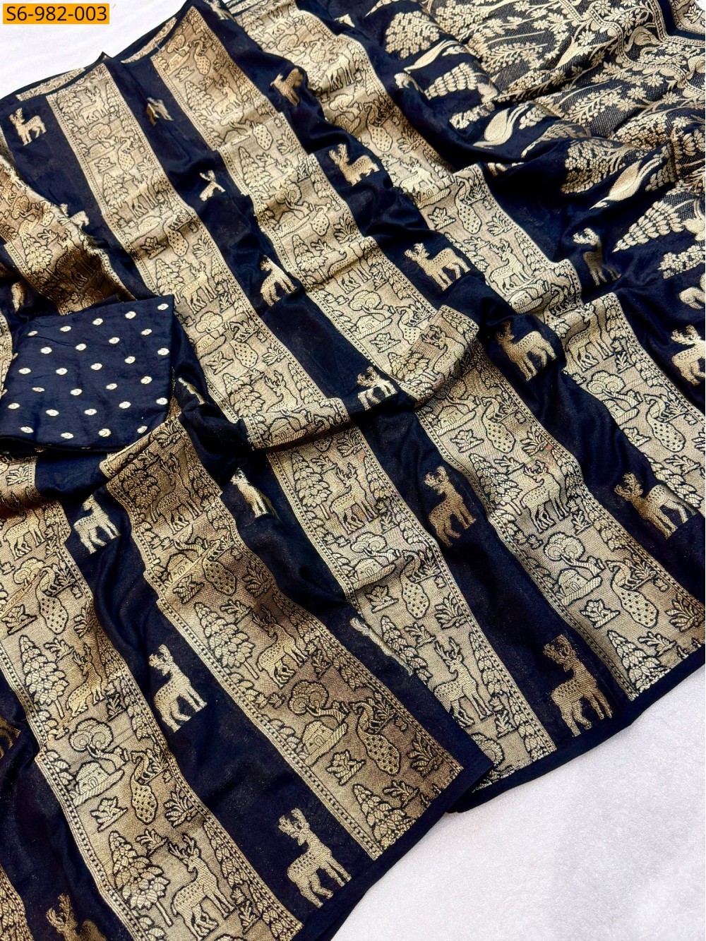 Fancy Moonga Viscose Soft Silk Saree