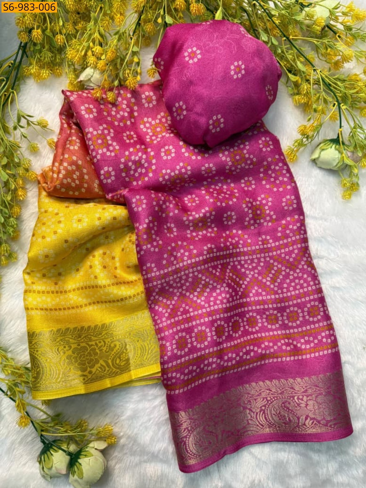 Fancy Marshmellow Saree Fancy Marshmellow Saree