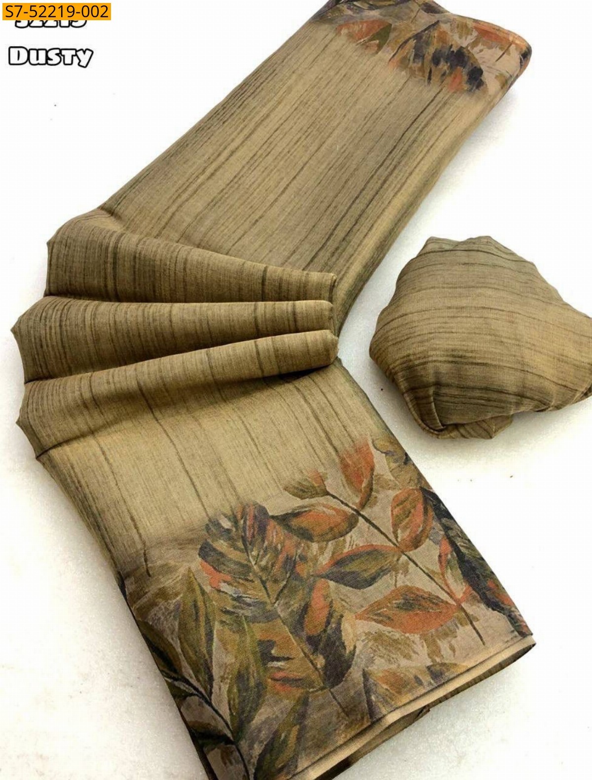 Dusty Fancy tissue silk saree