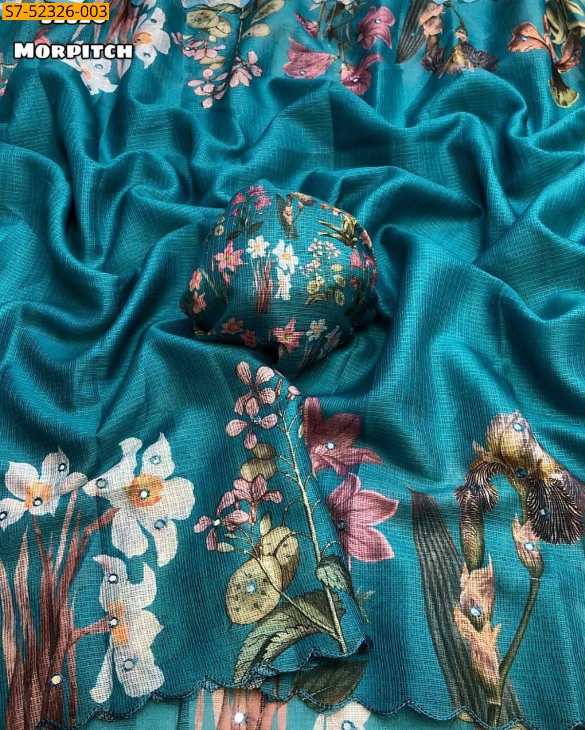 Morpitch Fancy kota Sarees