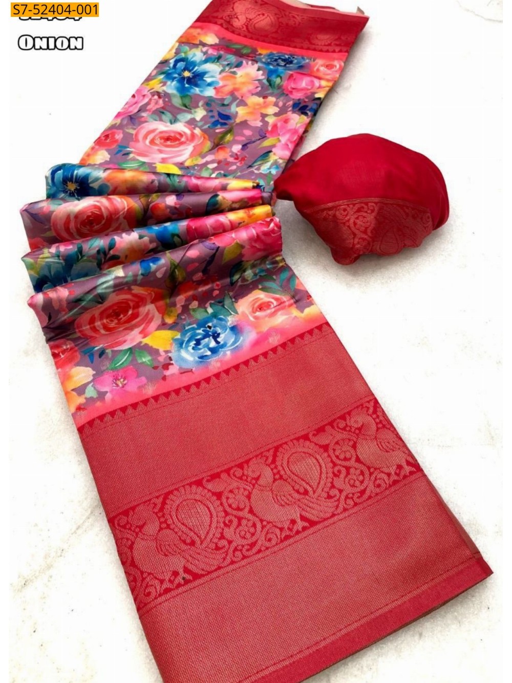 Fancy kota printed saree