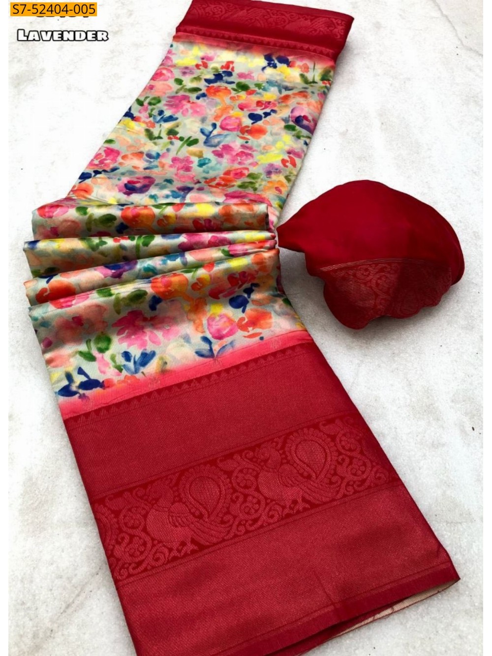 Fancy kota printed saree