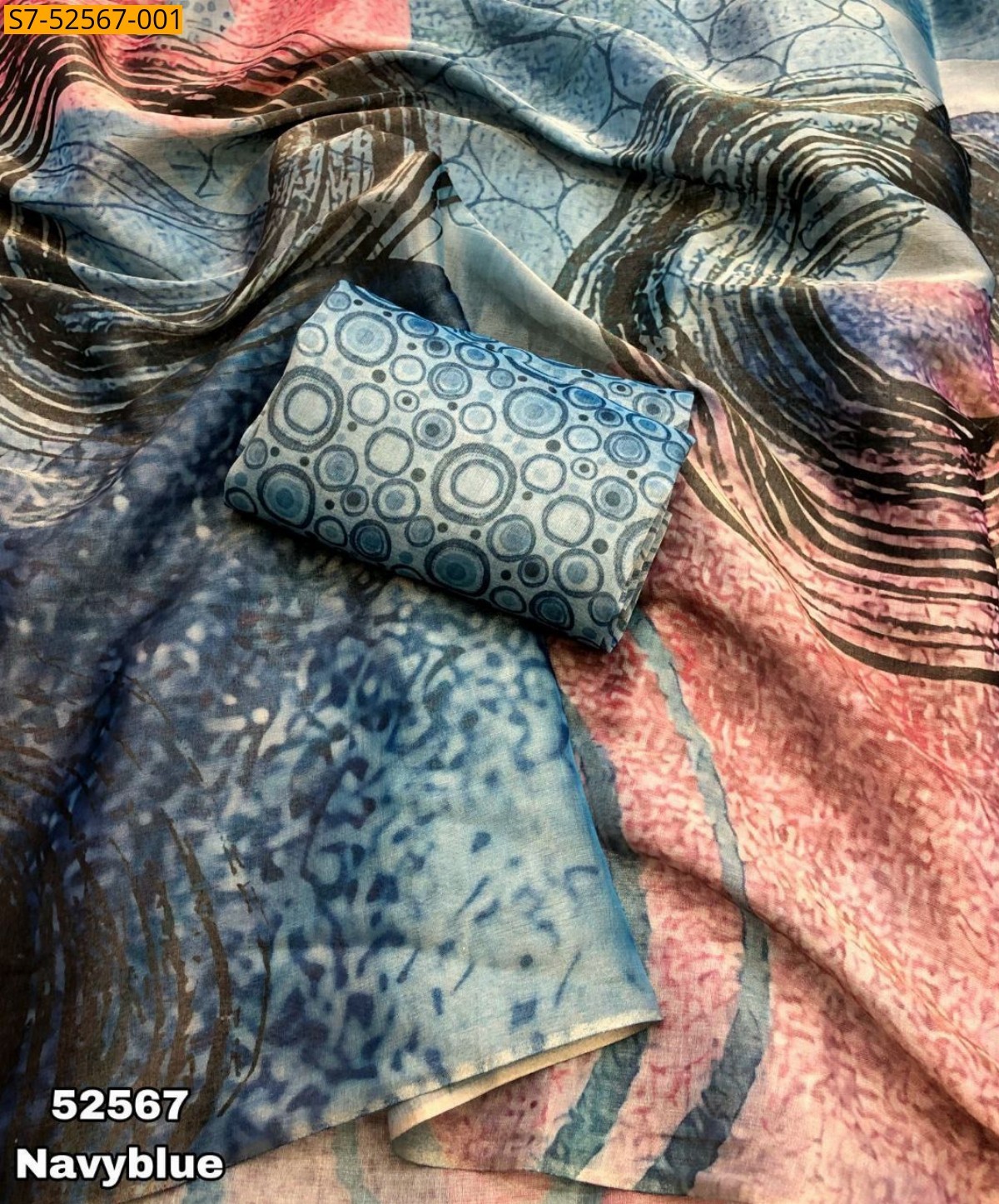 Blue Fancy tissue silk sarees 