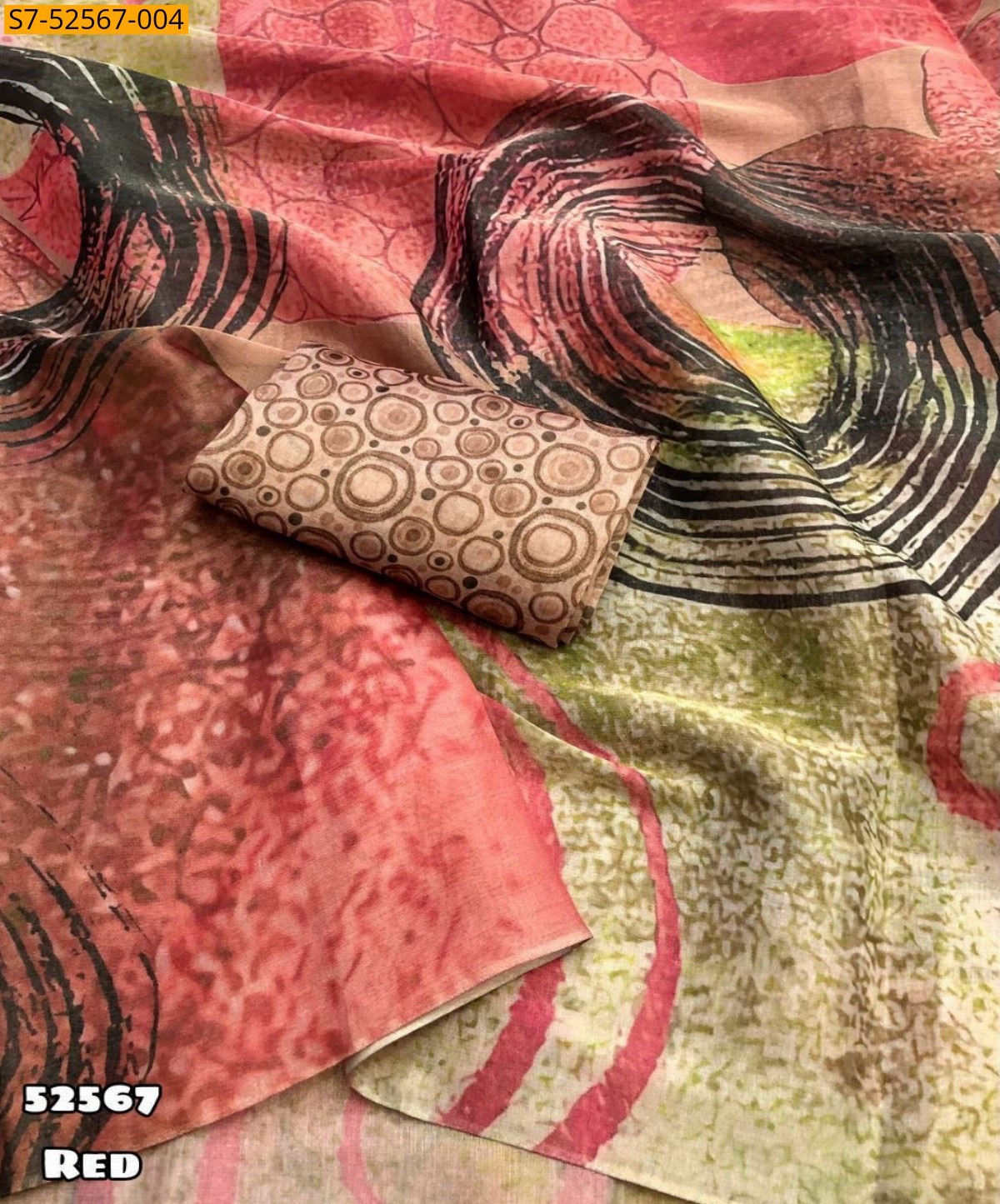 Red Fancy tissue silk sarees 