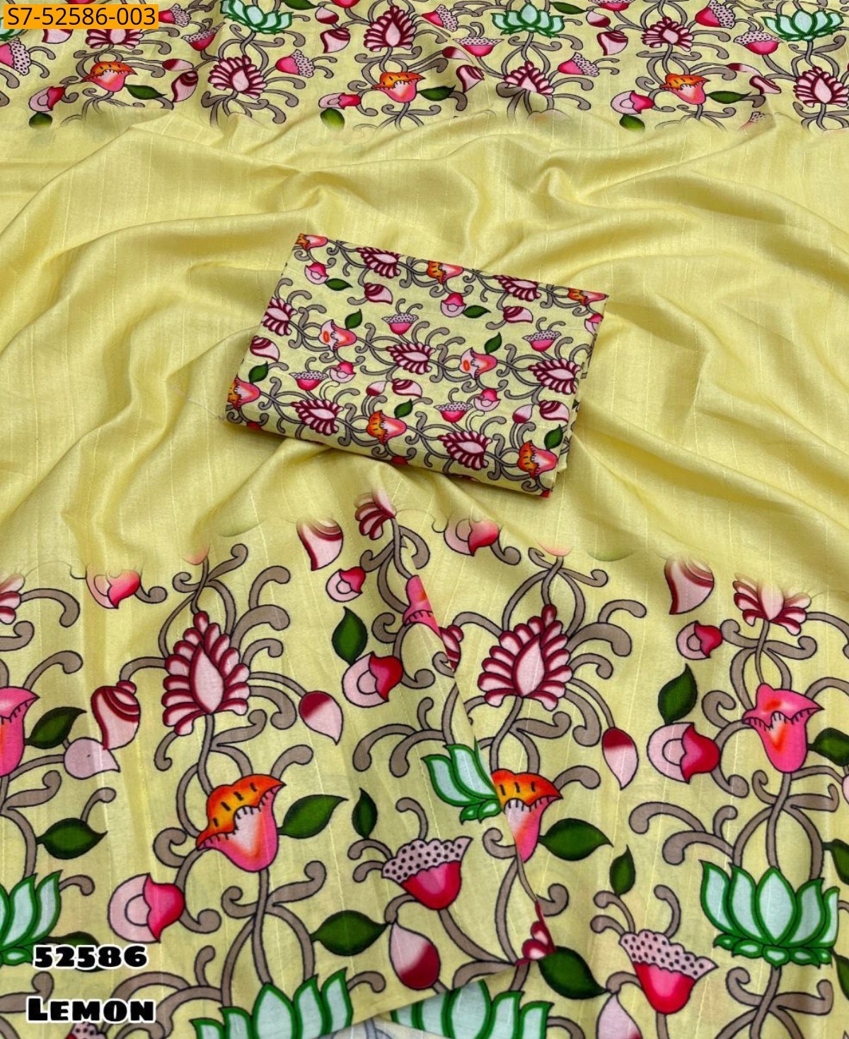 Yellow Fancy tussar silk sarees 