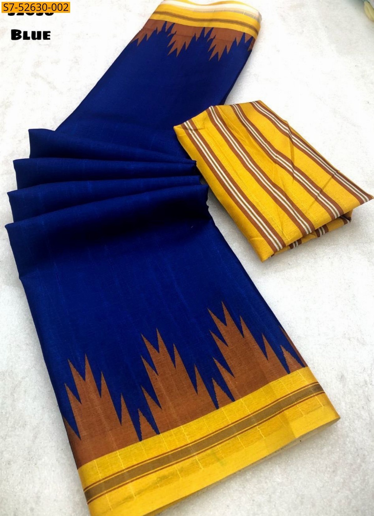 Blue Fancy tussar silk sarees