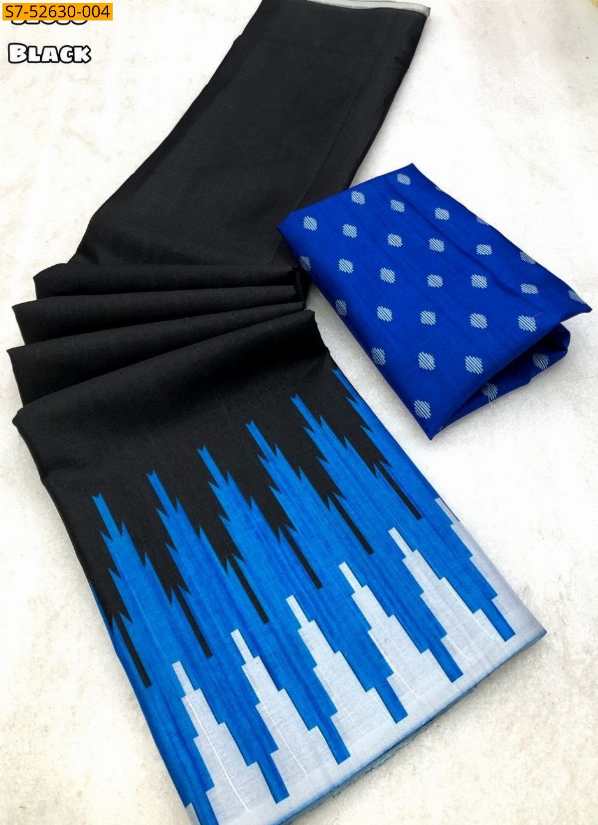 Black Fancy tussar silk sarees