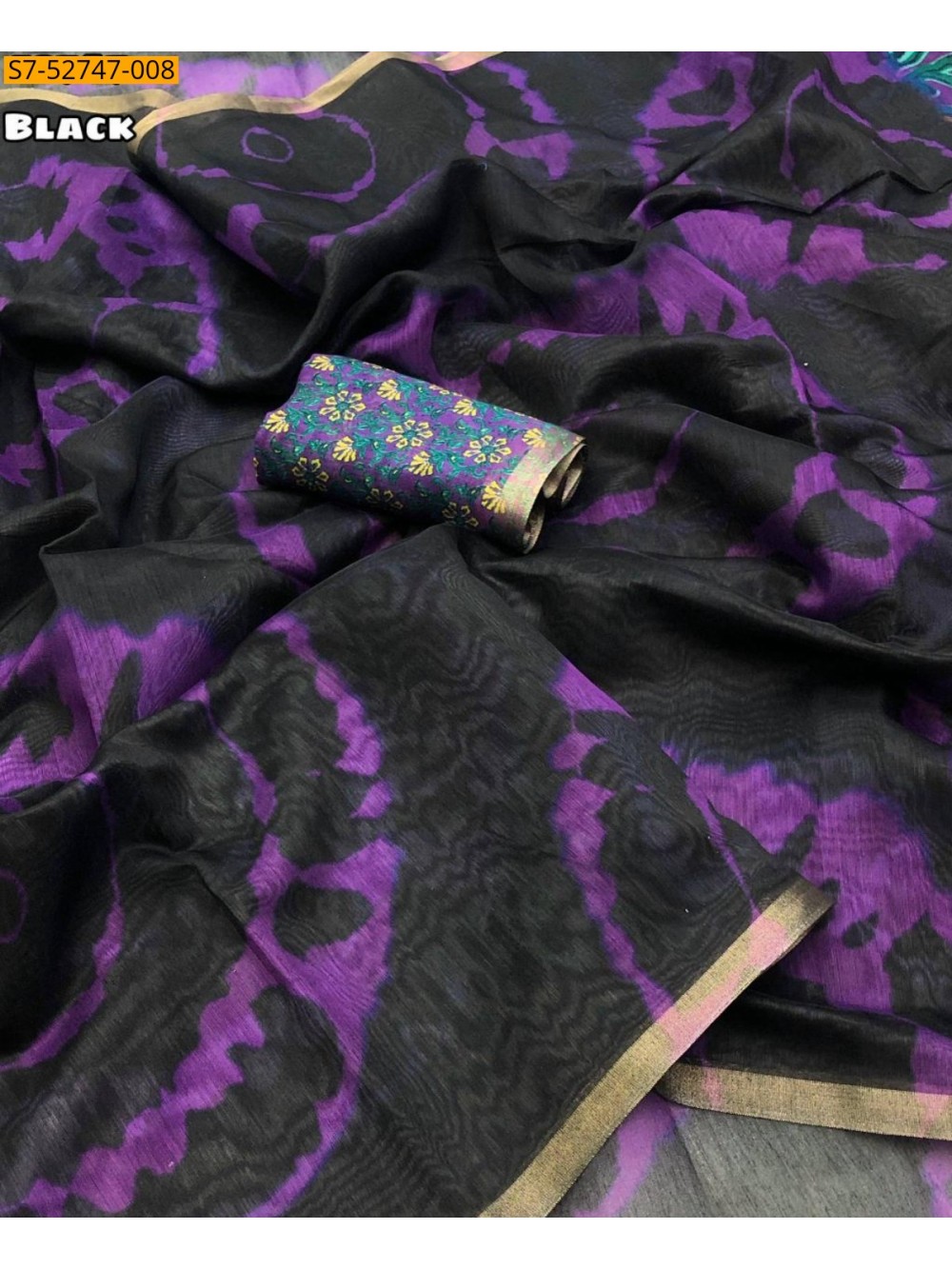 Fancy Soft Chanderi sarees