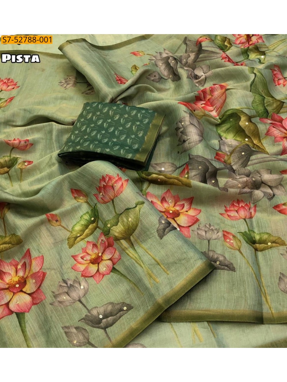 Erode tissue silk Saree