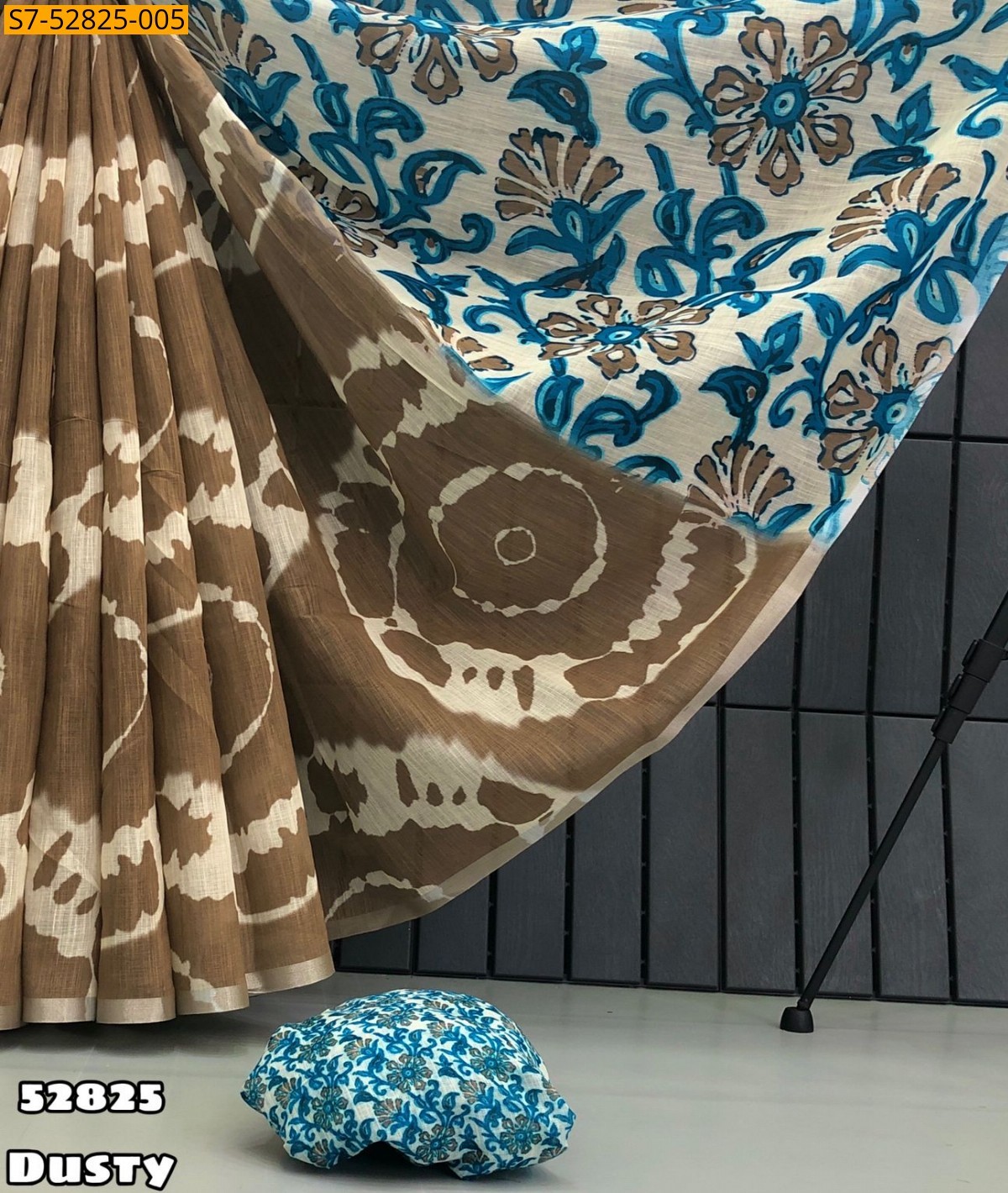 Dusty Fancy Soft linen sarees