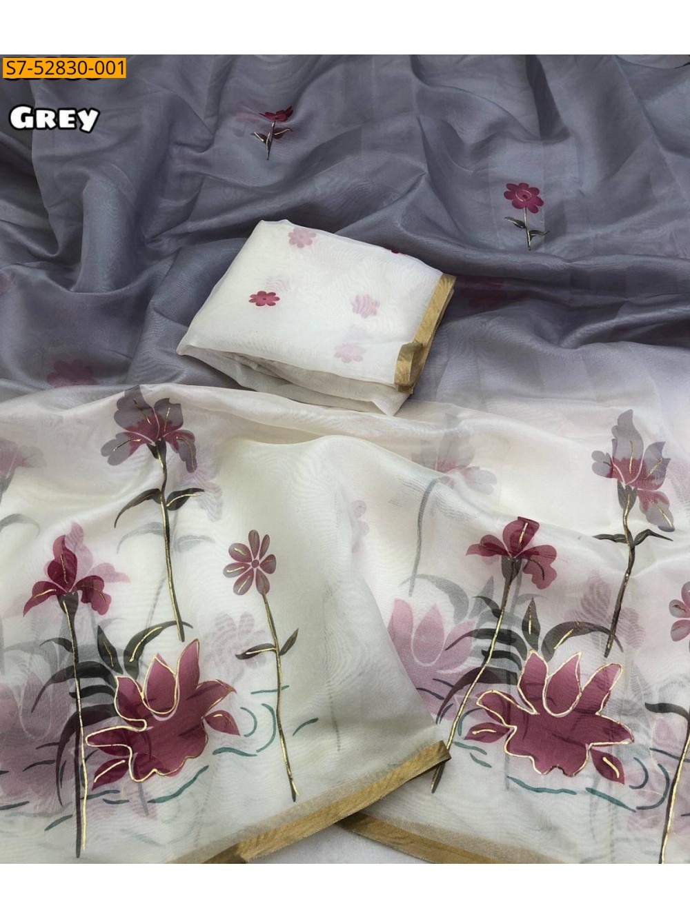 Fancy Organza Sarees