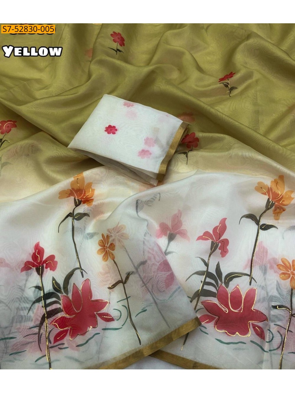 Fancy Organza Sarees