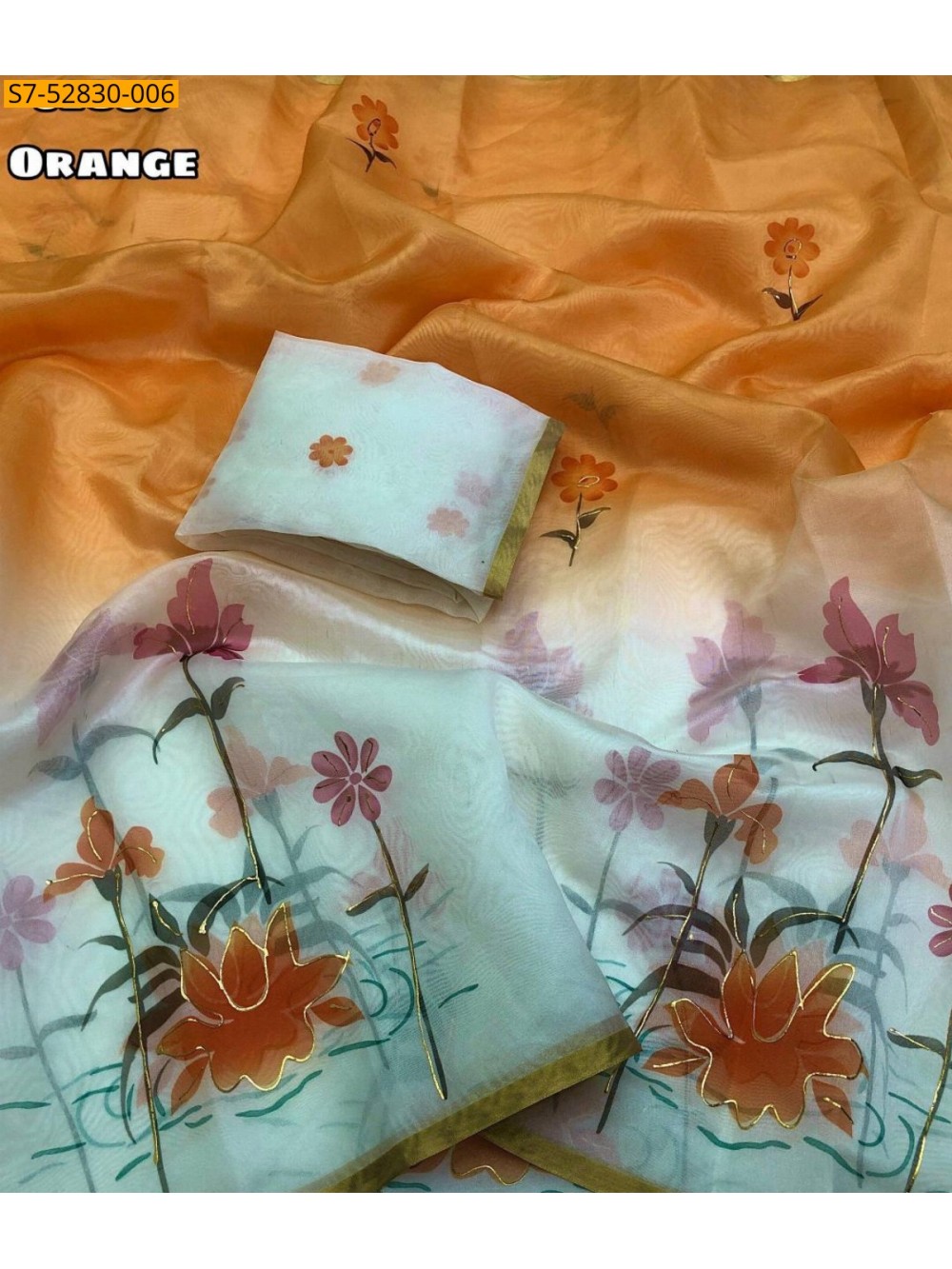 Fancy Organza Sarees