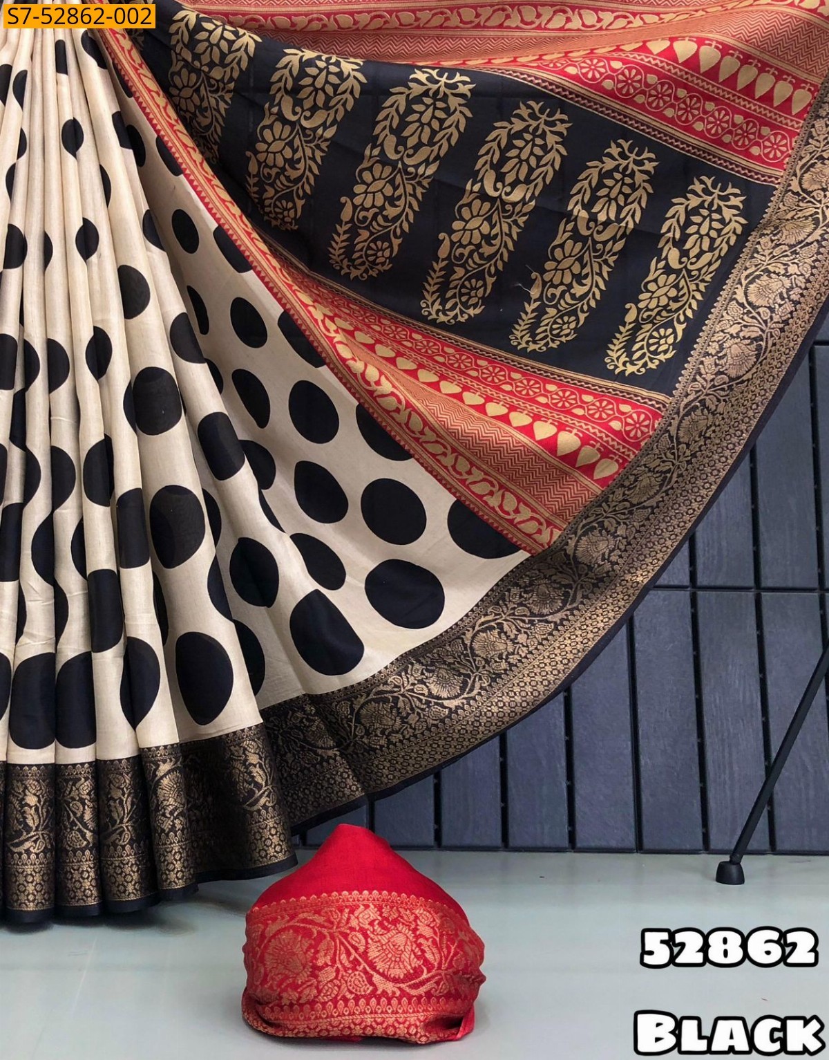 Black Dola Silk sarees