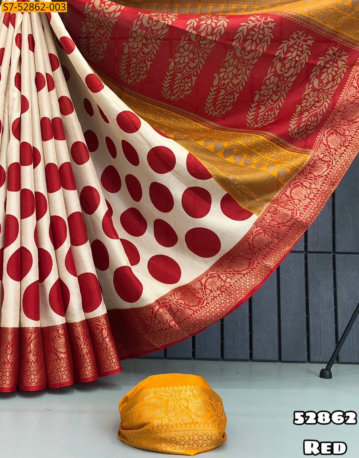 Red Dola Silk sarees