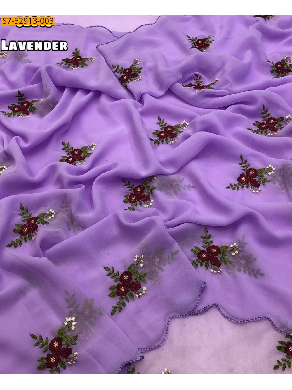 Fancy Georgette Saree
