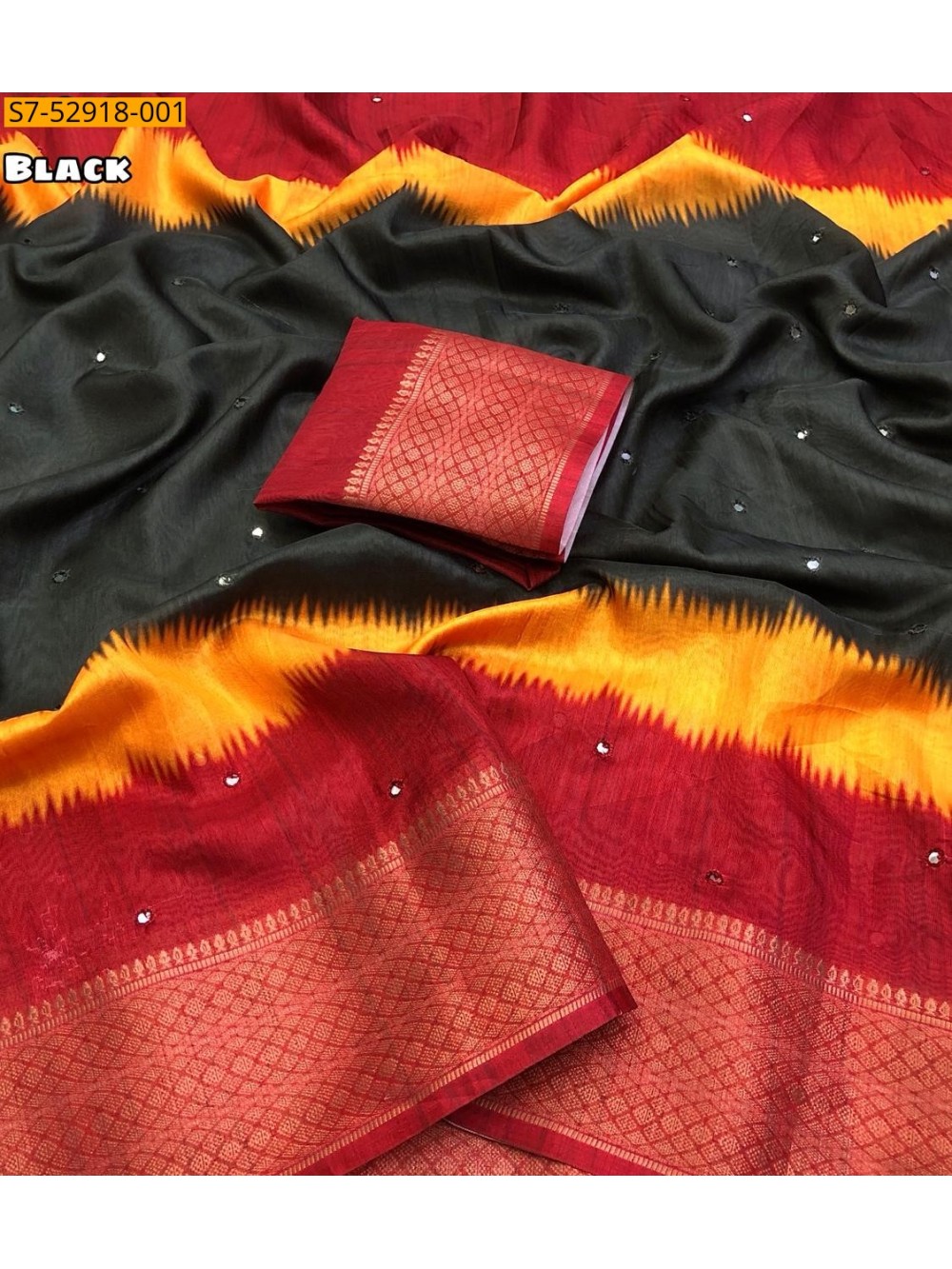 Fancy Dola Silk Digital Printed Sarees