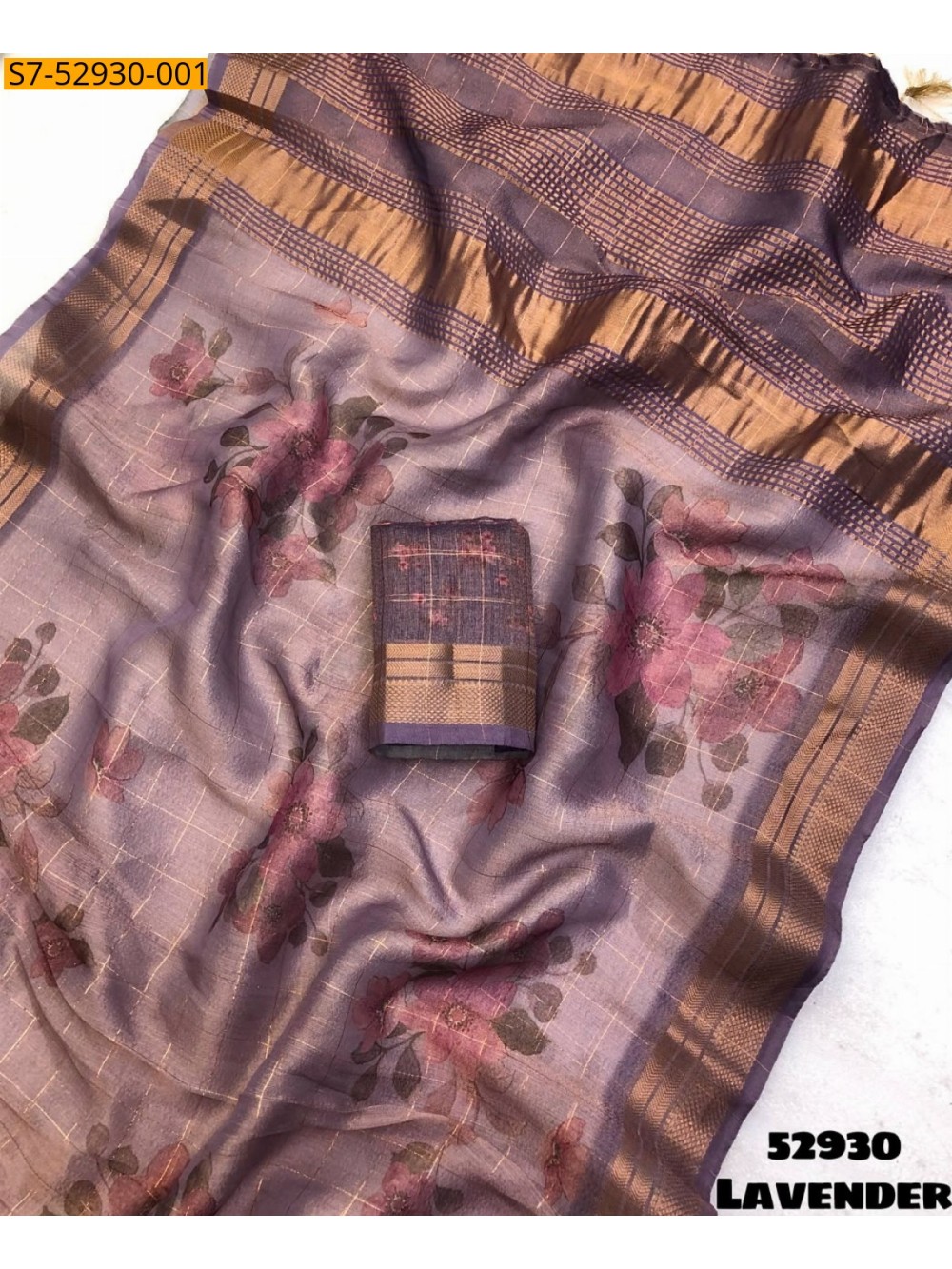 Fancy Tissue silk Saree