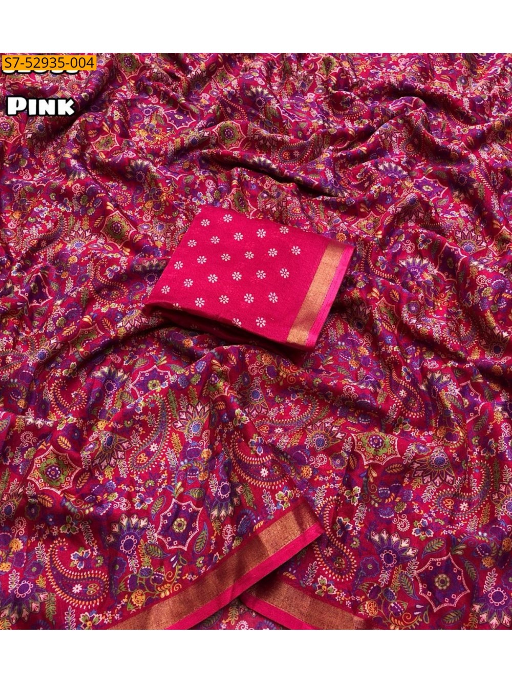Fancy Soft Mul Cotton Saree