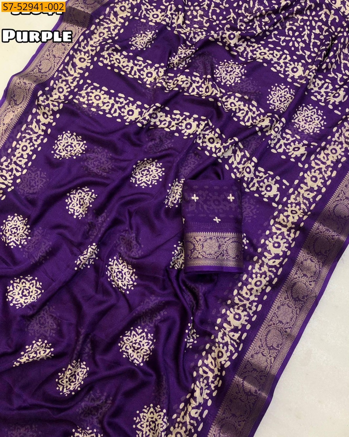 Fancy Mass Mello Bandani Printed Saree