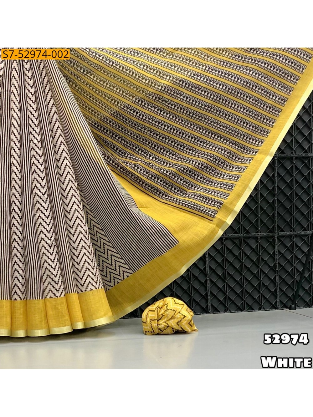 Fancy Soft lenin Saree