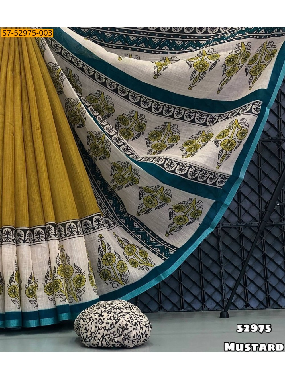 Fancy  Soft Lenin Sarees