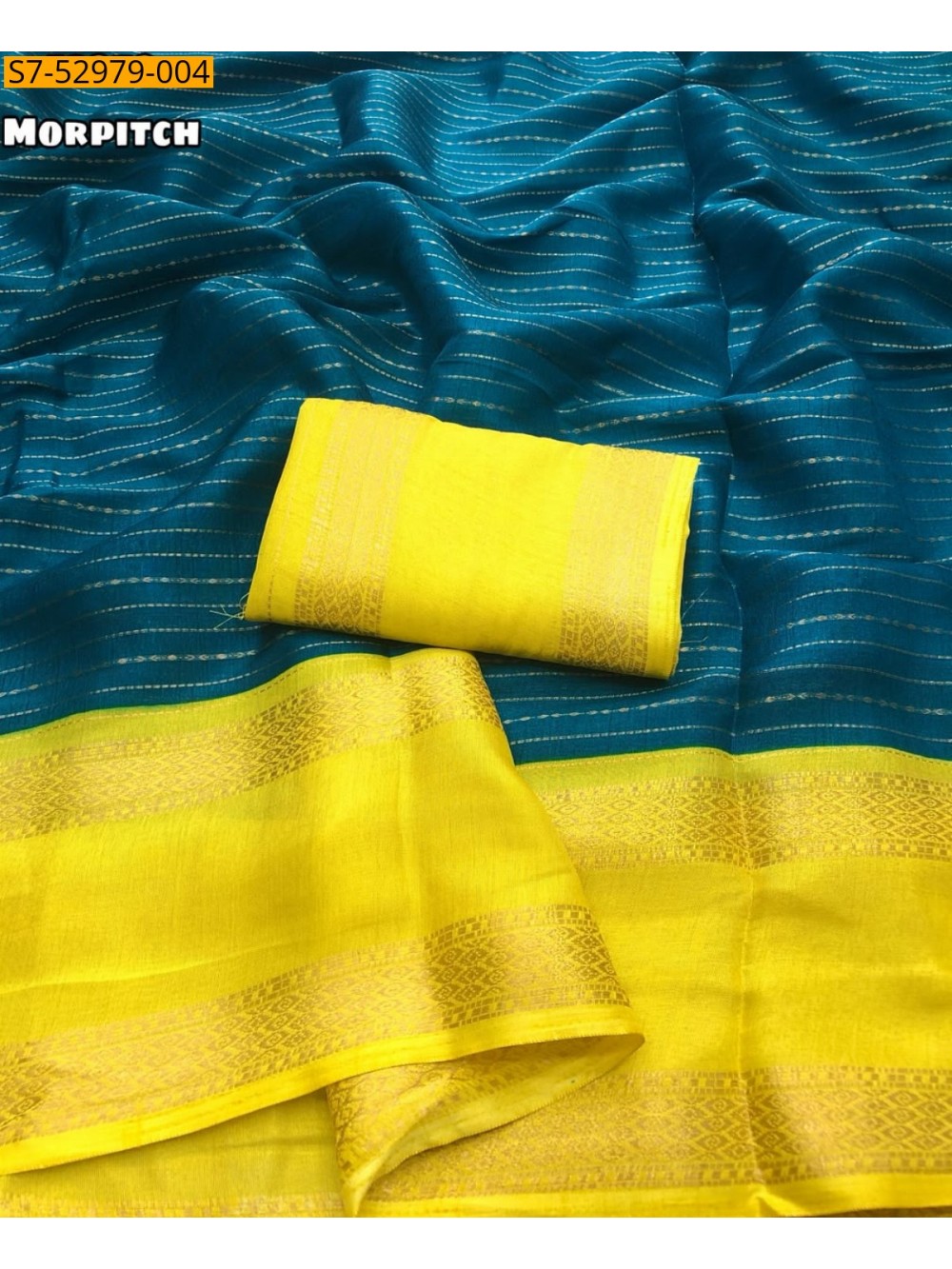 Fancy Moss Chiffon Saree