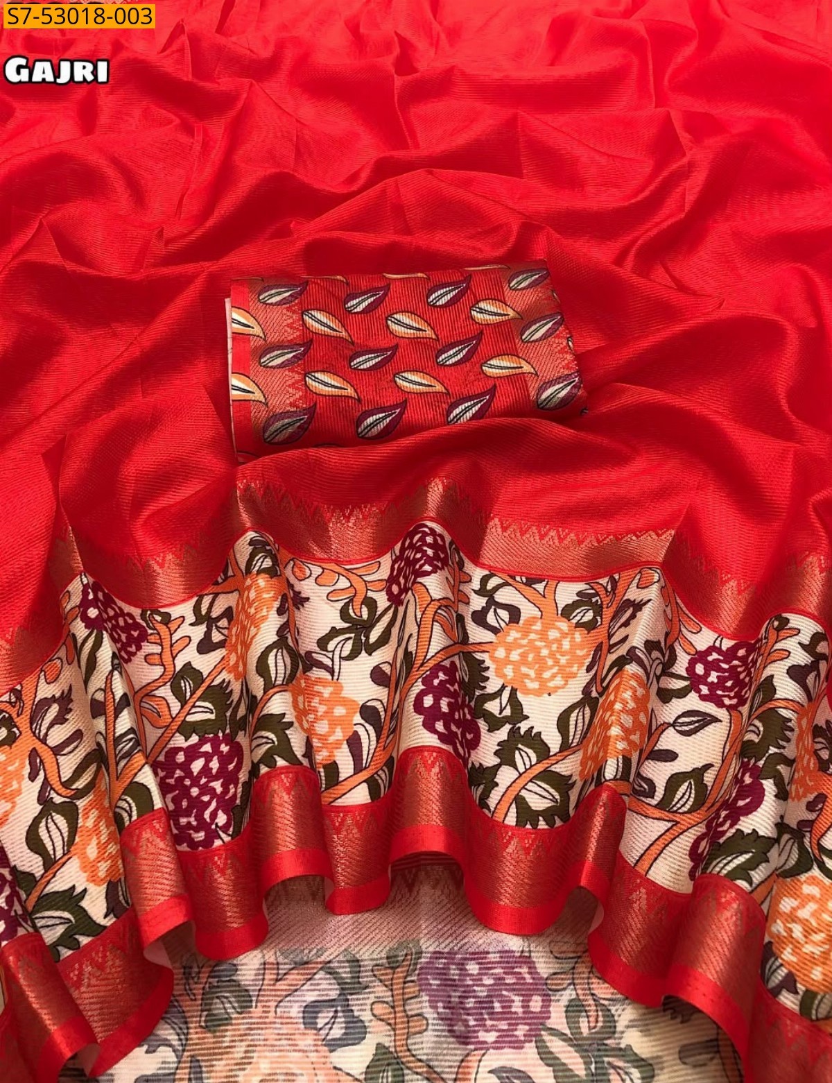 Ga Fancy Tissue Dola Silk Saree