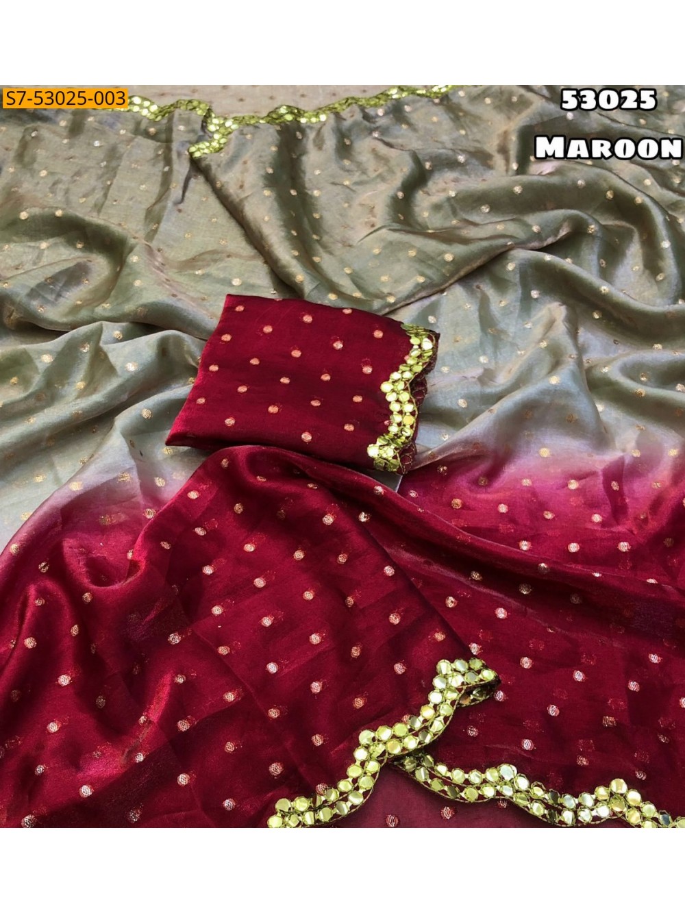 Fancy Soft Space Silk Saree
