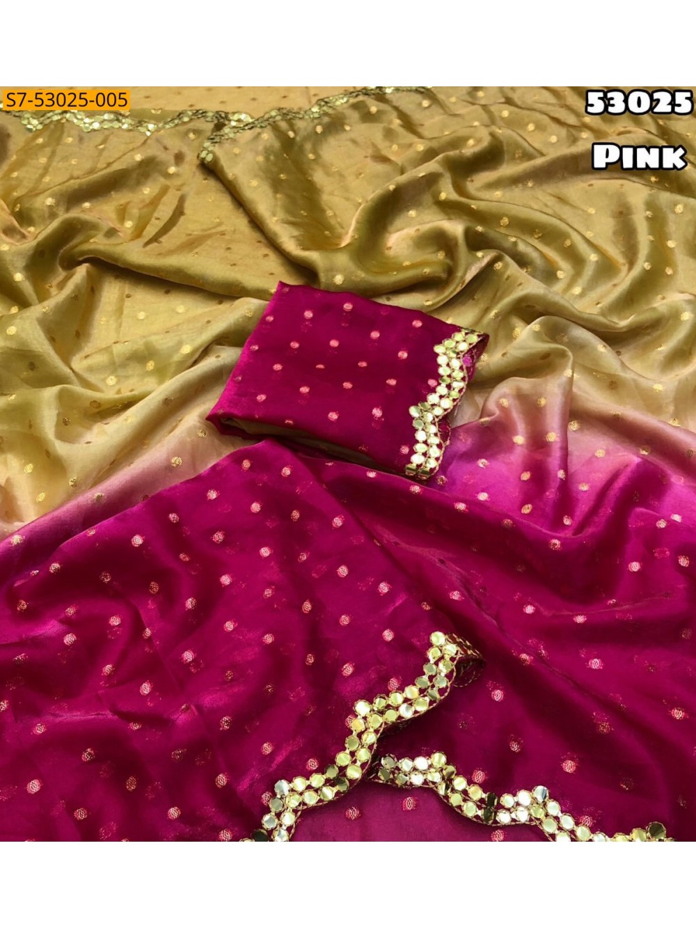 Fancy Soft Space Silk Saree