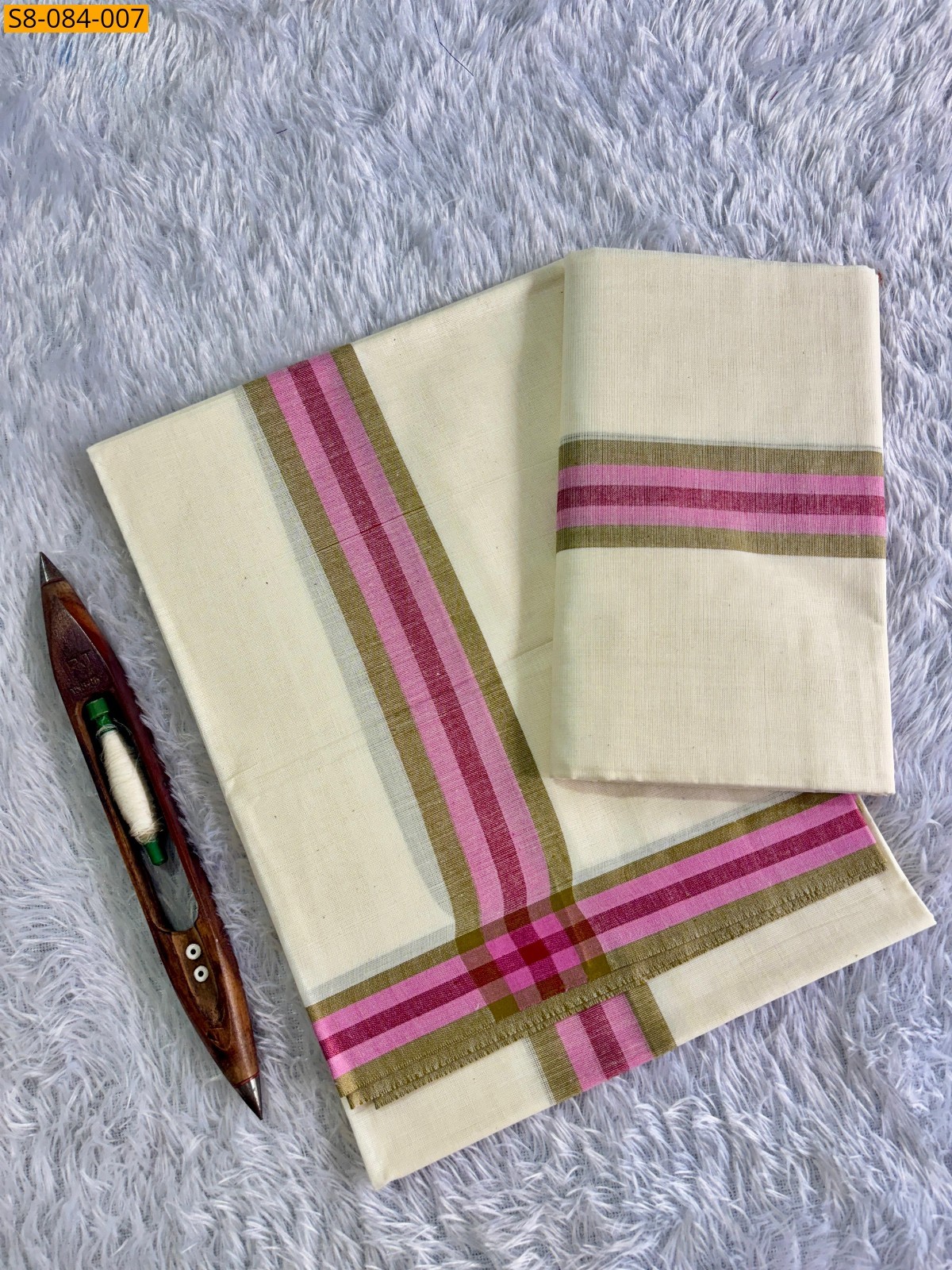 Fancy mulloth set mundu
