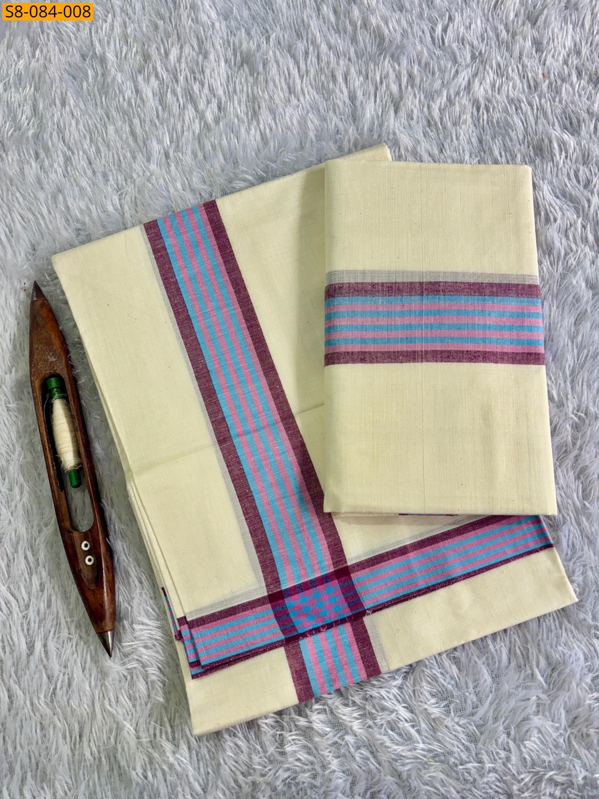 Fancy mulloth set mundu