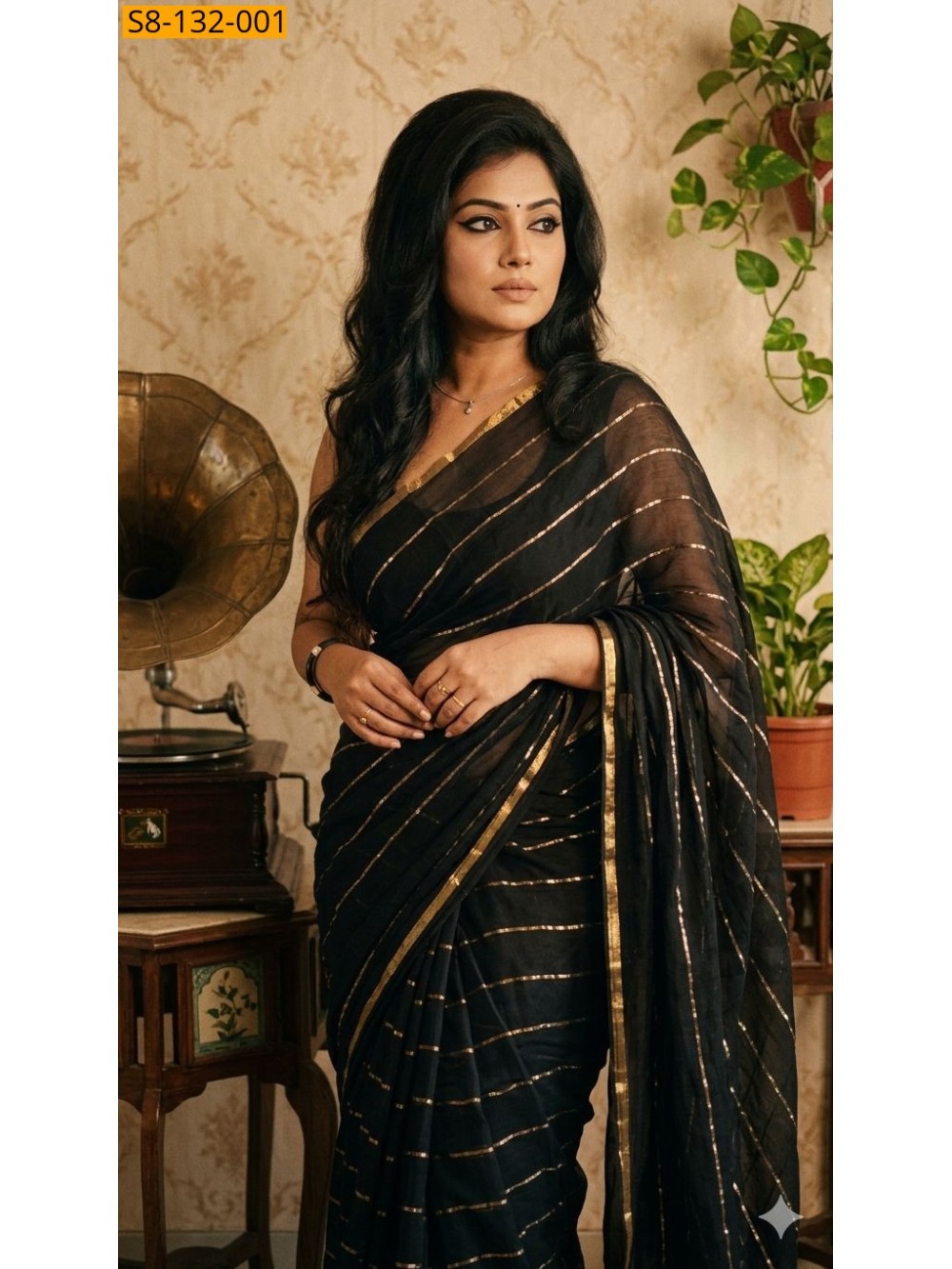 Mul Cotton Saree
