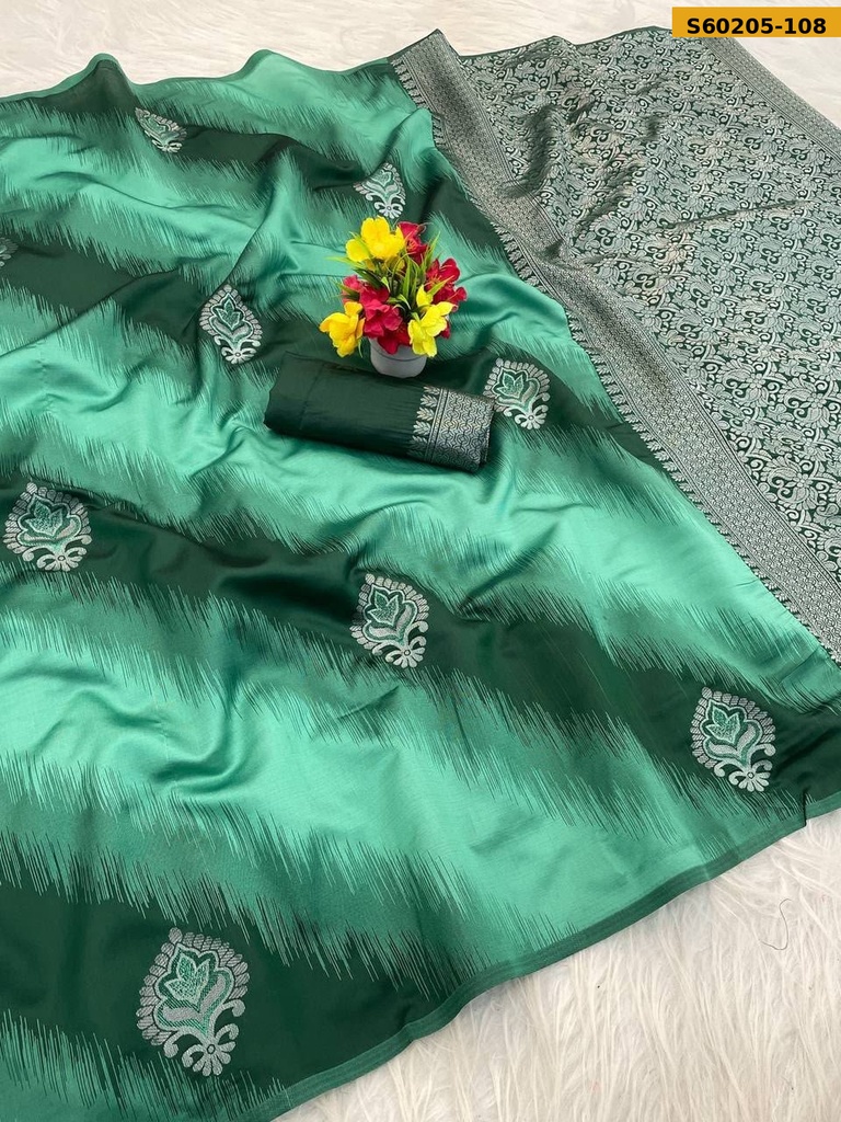 Fancy banarasi silk Saree