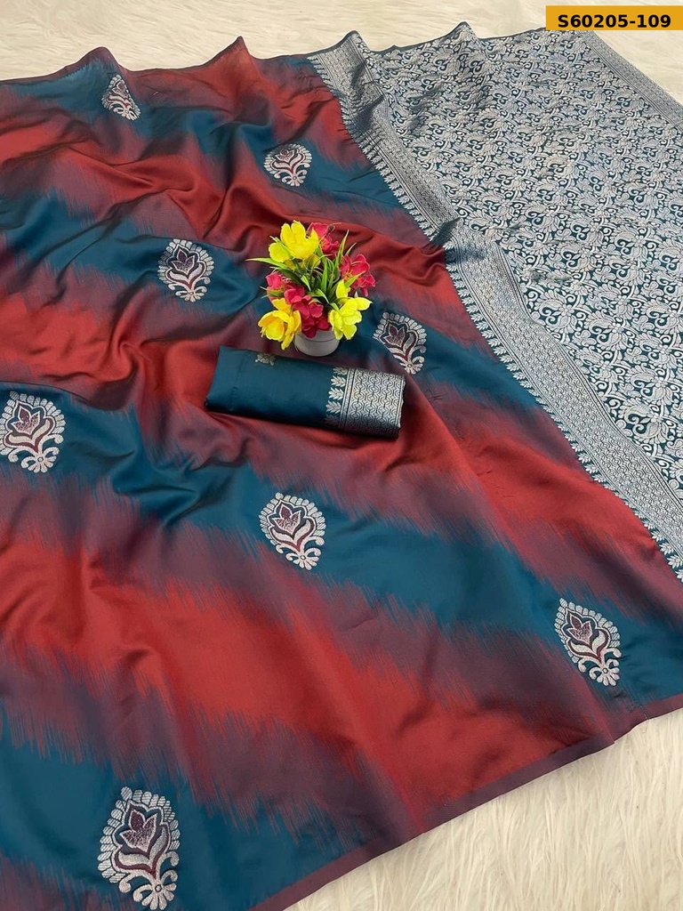 Fancy banarasi silk Saree