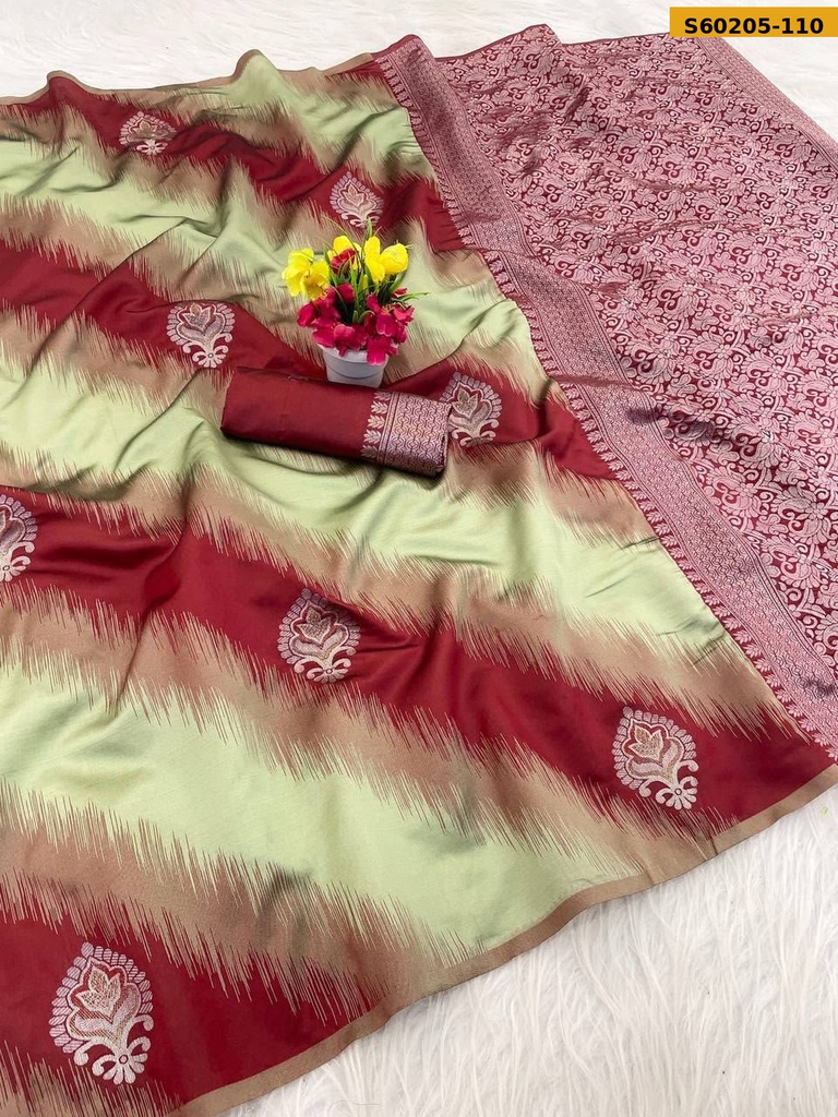 Fancy banarasi silk Saree