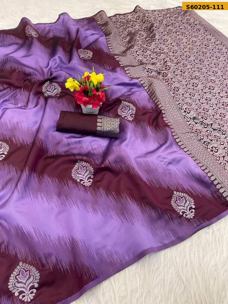 Fancy banarasi silk Saree