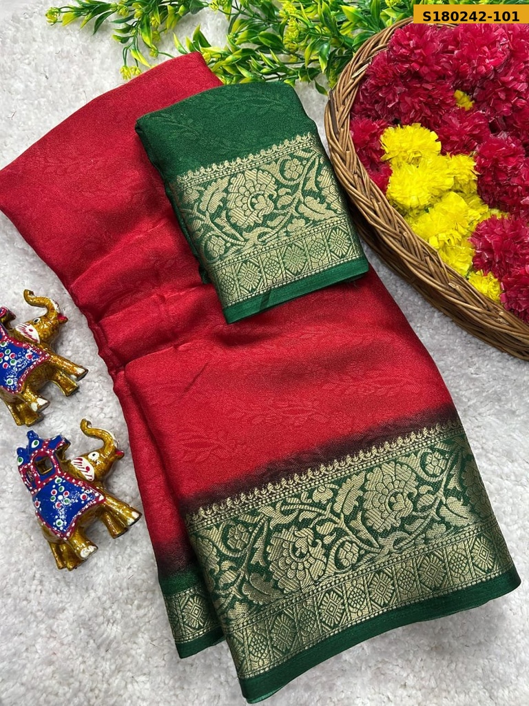 Fancy marsh mellow Saree