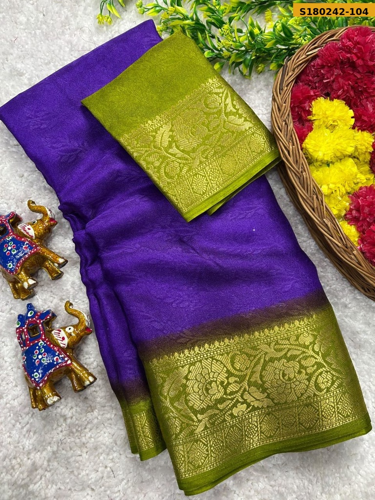 Fancy marsh mellow Saree