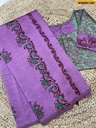 South Mix Cotton Saree with stitched blouse