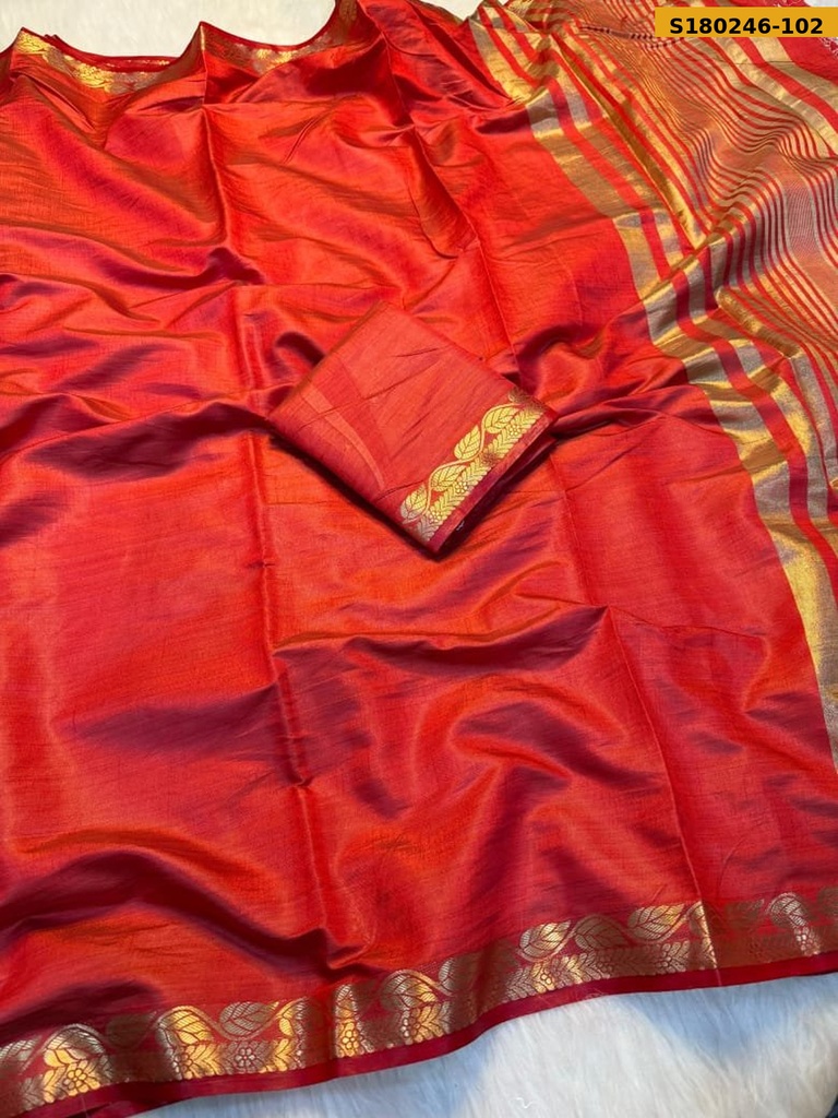 Fancy Mysore Crepe Saree