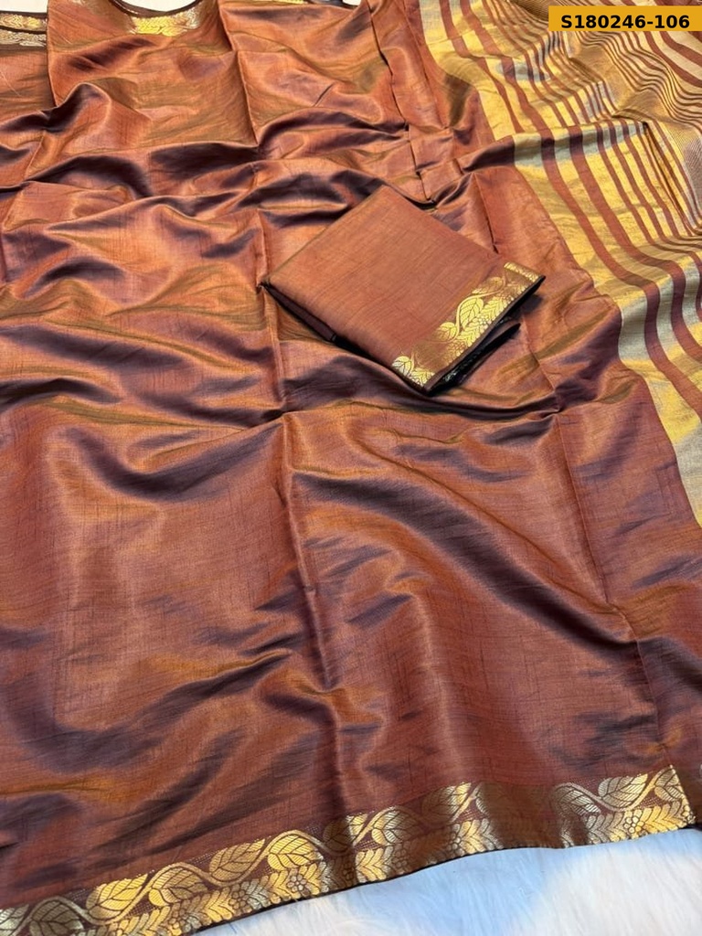 Fancy Mysore Crepe Saree