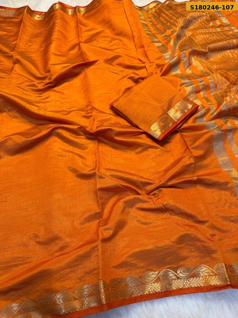 Fancy Mysore Crepe Saree
