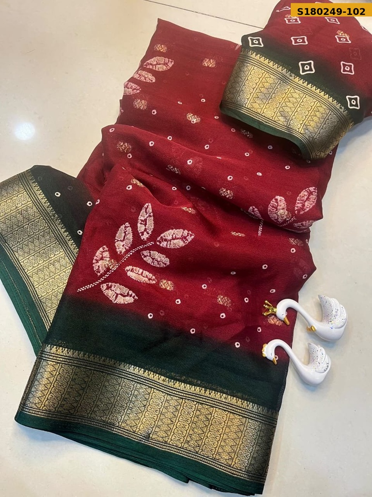 Fancy Crepe Silk Saree