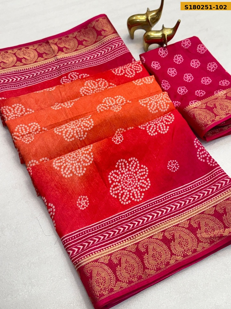 Fancy  dola Silk Saree