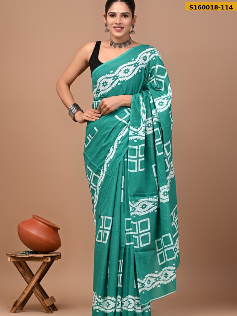 Fancy  Mulmul Cotton Sarees