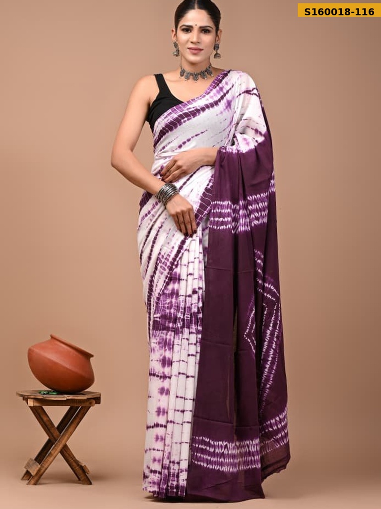 Fancy  Mulmul Cotton Sarees